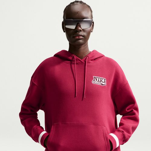 Sweat À Capuche Oversize Nike Phoenix Fleece Pour Femme - Rouge