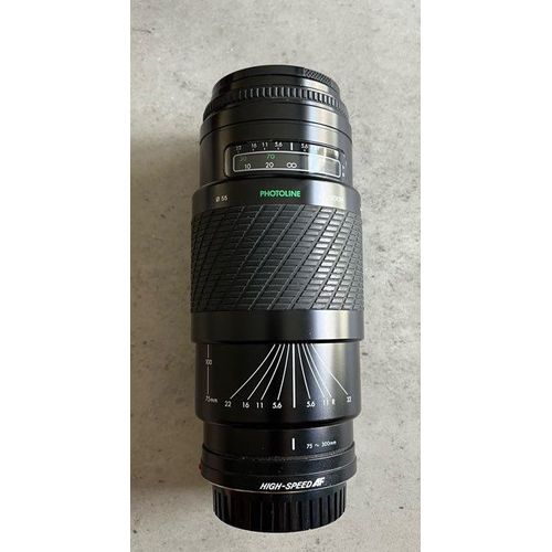 Objectif Photoline AF Zoom F=75-300 mm F:4.5-5.6