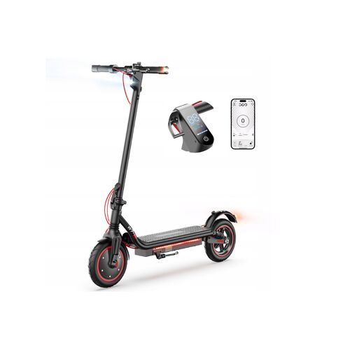 Trottinette Électrique Pliable Iscooter W7 350 W, 42 V, Batterie 7,8 Ah Vitesse Maximale : 35 Km/H Autonomie : 35 Km Pneus 8,5 Pouces Application Mobile Double Suspension Freins À Disque Électroniques