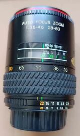 Objectif Photo Ozunon 28-80 3.5-4.5 MACRO AF Zoom