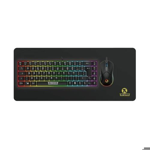 COMBO GAMING SENTAI C05 3 EN 1 CLAVIER COMPACT SOURIS TAPIS XXL