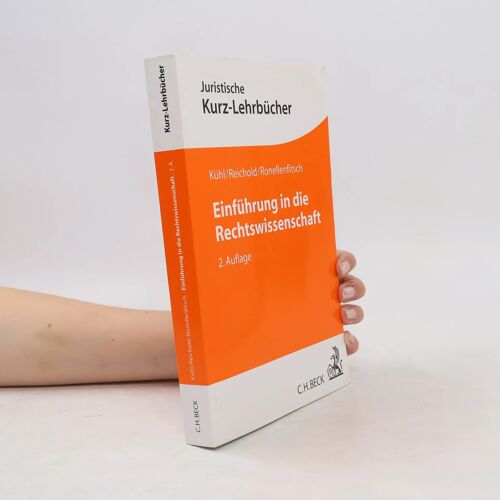 Kühl, K: Einführung In Die Rechtswissenschaft
