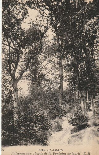 Clamart Ruisseau Près De La Fontaine Marie