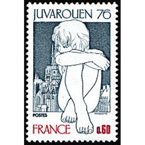 Exposition Philatélique Mondiale De La Jeunesse "Juvarouen" Année 1976 N° 1876 Yvert Et Tellier Luxe