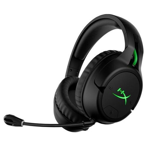 HyperX CloudX Flight - Micro-casque - circum-aural - 2,4 GHz - sans fil - noir, vert - pour Victus by HP Laptop 15, 16; Laptop 14, 15, 17; Pavilion x360 Laptop; Pro 290 G9