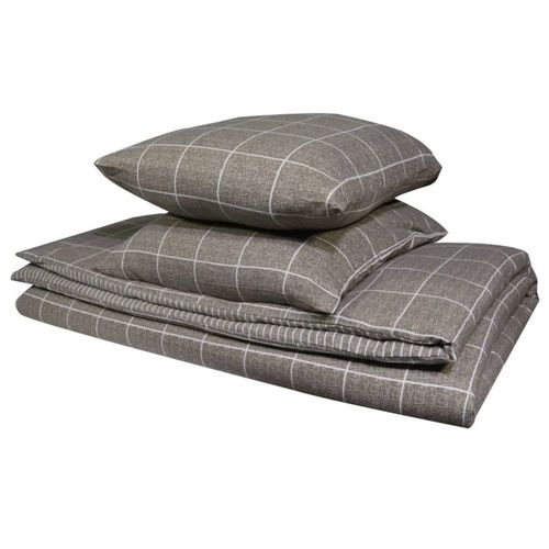 Parure De Couette 100% Coton Flanelle Imprimée 240x220cm 2 Taies