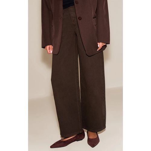 Ballerines Pointues En Suédine Chocolat