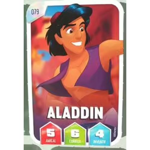 Carte Disney Leclerc 2025 Aladdin