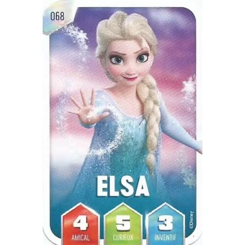 Carte Leclerc Disney Elsa