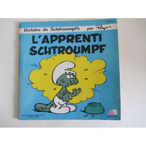 Histoire De Schtroumpfs : L'Apprenti Schtroumpf (Livre-Disque)