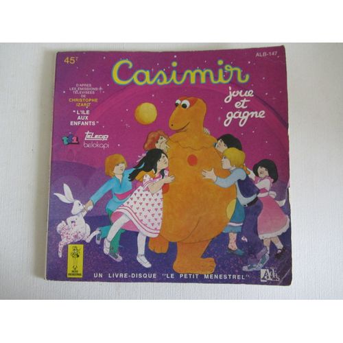 L'Ile Aux Enfants : Casimir Joue Et Gagne (Livre-Disque)