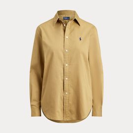 Chemise Classic Fit En Sergé De Coton