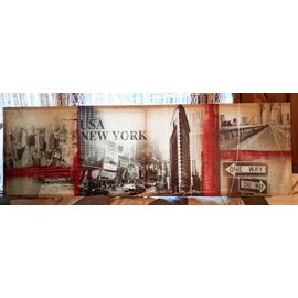 Encadrement mural sur toile '' New York (USA) ''