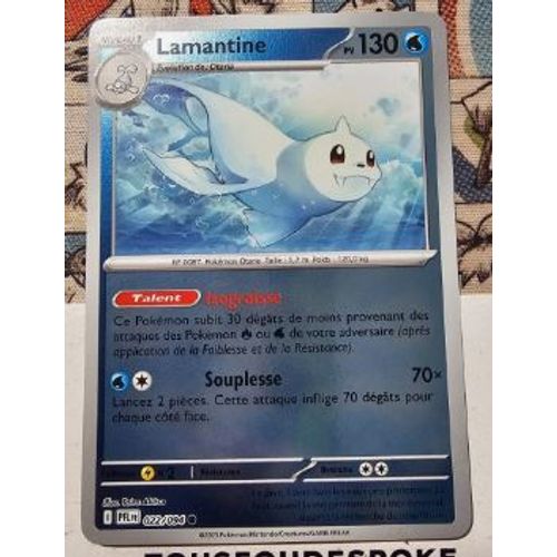 Pokémon Lamantine 022 / 094 Reverse Flammes Fantasmagoriques