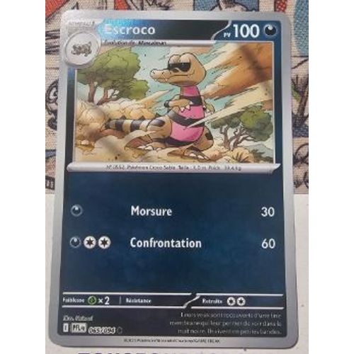 Pokémon Escroco 065 / 094 Reverse Flammes Fantasmagoriques