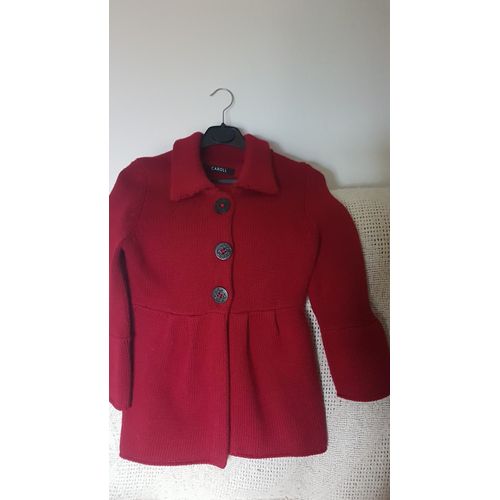 Gilet-Veste Caroll T. 38 - 50 % Laine