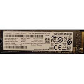 Western Digital SSD 512 Go PC SN730 NVMe SDBQNTY-512G-1001