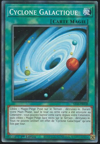 Carte Yu-Gi-Oh - Cyclone Galactique - Stas-Fr038