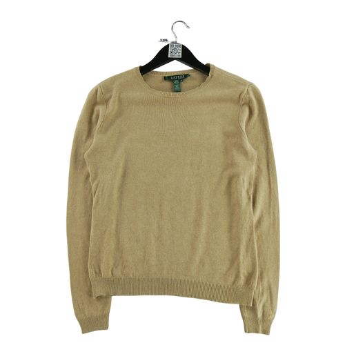 Reconditionné - Pull Femme Soie Et Cachemire Beige - Taille M - Femme - Beige