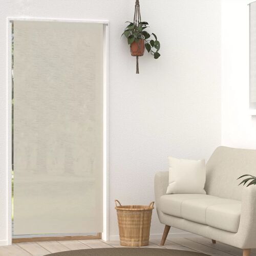 Voilage Lin Pour Porte Fenêtre 90x200 Cm Linen Naturel, Par Soleil D'ocre