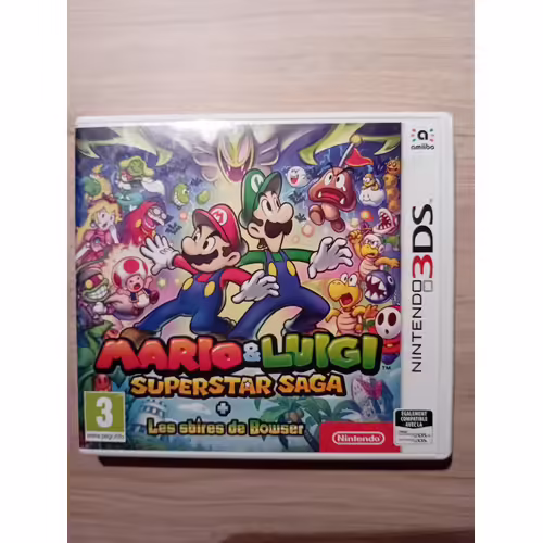 Jeux video mario et luigi superstar saga