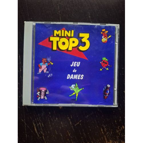 Mini Top 3 Jeu De Dames Format Cd