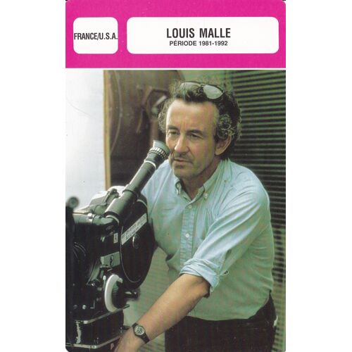 Fiche Monsieur Cinema Louis Malle [1981-1992]