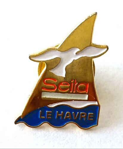 Pins Seita Le Havre / Doré Signé La Boite A Pin's