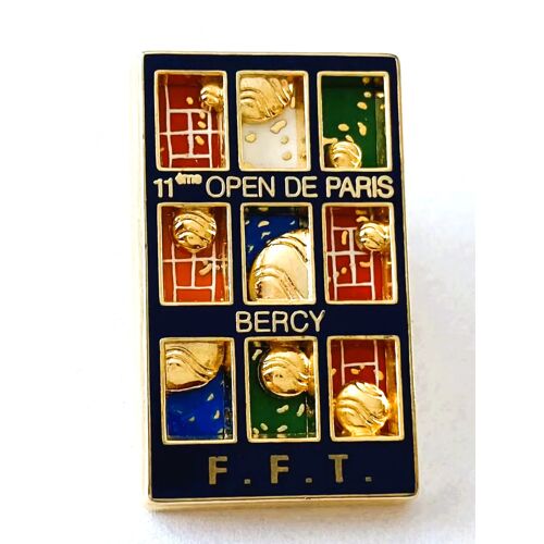Pins Arthus Bertrand Fft 11ème Open De Paris