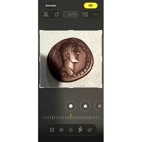 Sesterce Antonin Le Pieu 32 Mm