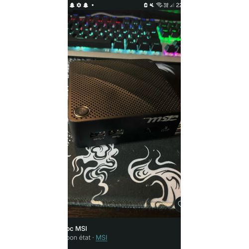 Mini pc Intel Celeron - Ram 4 Go - DD 256 Go