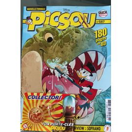 Picsou Magazine 587 Avec Porte Cles Collector- - Interview Soprano