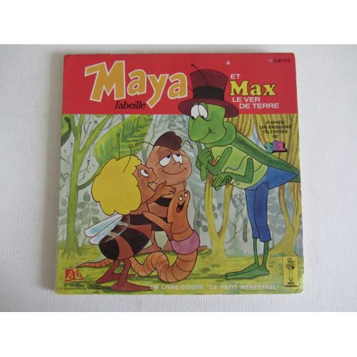 Maya L'Abeille Et Max Le Ver De Terre (Livre-Disque)