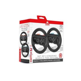 Pack de 2 Volants - TRADE INVADERS - Switch 2 - Ergonomiques - Boutons Agrandis - Protection ABS