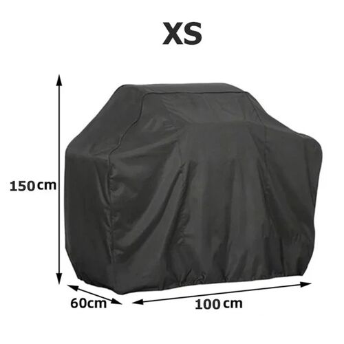 Housse de protection UV pour barbecue à gaz, Durable, pratique, convient aux meubles de gril Char-Broil, noir XS