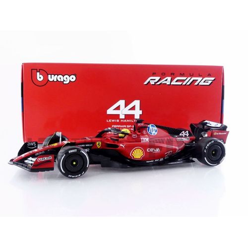 Bburago 1/18 - Ferrari F1 Sf-23 - Test Fiorano 2025 (L. Hamilton) 16812-Test/44-Bburago