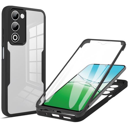 Coque 360 degrés intégrale pour Xiaomi Redmi 15 5G Protection arrière Avant noir - XEPTIO
