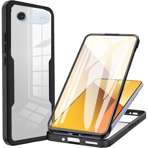 Coque 360 degrés intégrale pour Apple iPhone Air 5G Protection arrière Avant noir - XEPTIO