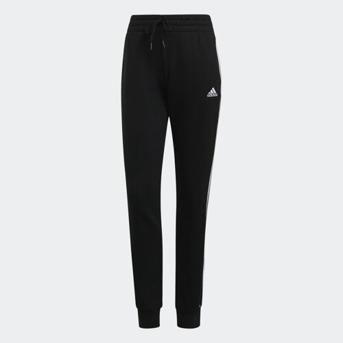 Pantalon Essentials French Terry 3-Stripes Adidas - Black / White - 2xs
