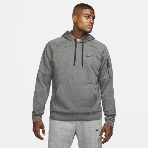 Pull De Fitness À Capuche Therma-Fit Nike Therma Pour Homme - Gris