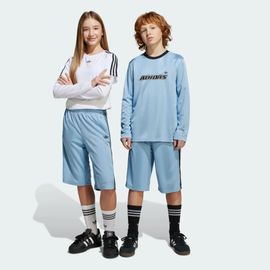 Short Football Adidas - Ash Blue / Black - 8-9a