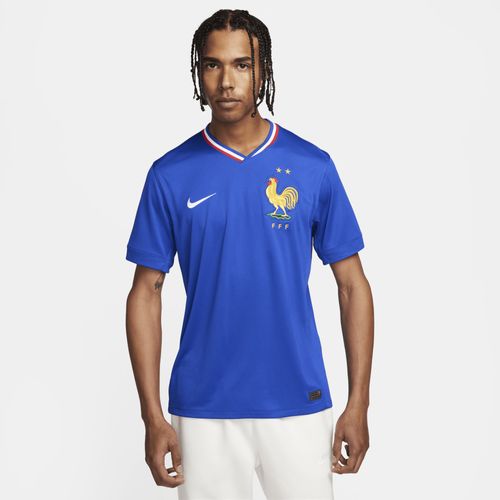 Maillot De Foot Replica Nike Dri-Fit Fff (Équipe Masculine) 2024/25 Stadium Domicile Pour Homme - Bleu