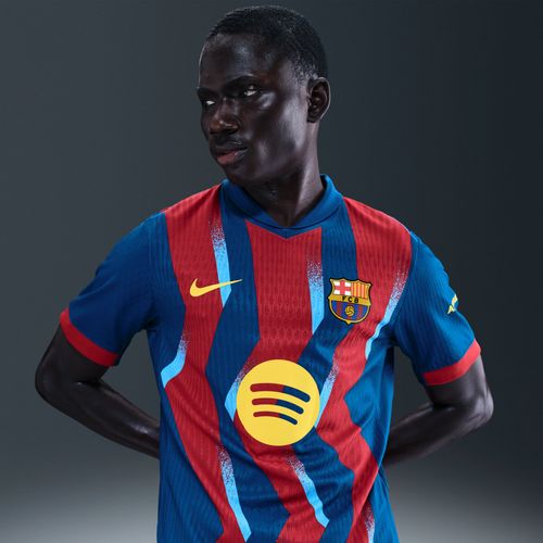 Maillot De Foot Authentic Nike Dri-Fit Adv Fc Barcelona 2025/26 4e Tenue Pour Homme - Bleu