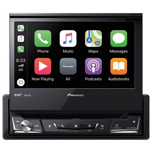 Pioneer AVH-Z7200DAB - Récepteur DVD - affichage - 7' - écran tactile - unité intégrée au tableau de bord - DIN unique - 50 Watts x 4