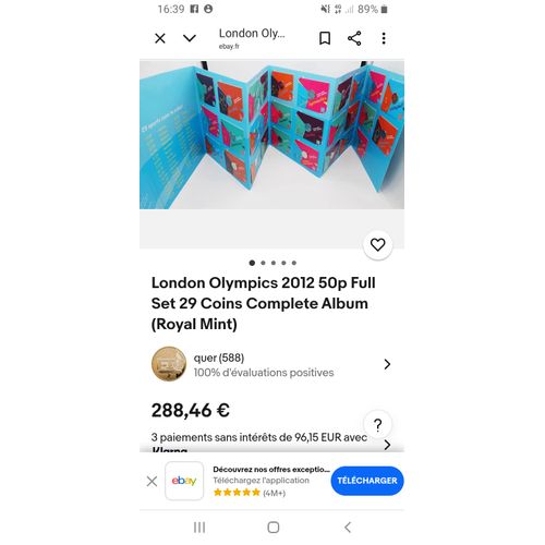 Catalogue Complet Pièces 2 Euros Jo 2012 Londres