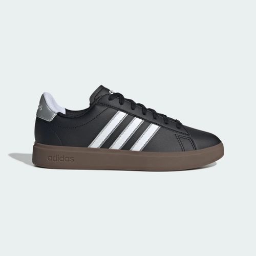 Chaussures Grand Court 2.0 Adidas Core Black Cloud White Silver Metallic 36