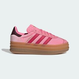 Chaussures Gazelle Bold Enfants Adidas Bliss Pink Ruby Red Maroon