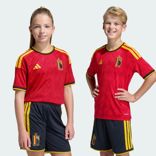 Maillot Belgique26 Domicile Enfants Adidas - Red / Bold Gold - 7-8a