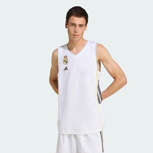 Maillot Domicile De Basketball Real Madrid Adidas - White - Xs