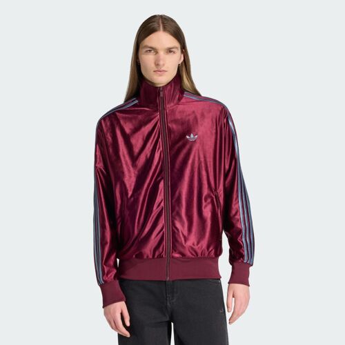 Veste De Survêtement Métallisé Firebird Adidas - Maroon - M